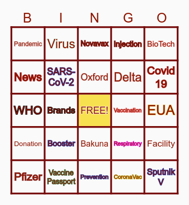 CAVALIERS BINGO Card