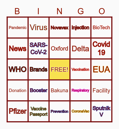 CAVALIERS BINGO Card