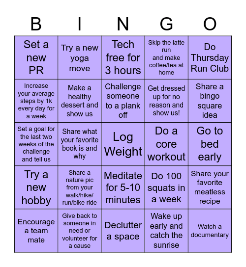 Summer Vacation bingo week 6 Bingo Card
