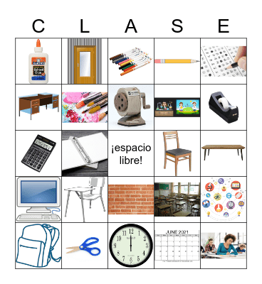 Los objetos de clase (Capítulo 2) Bingo Card