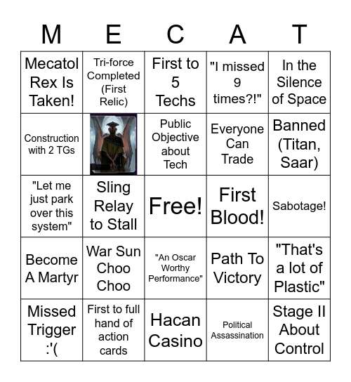 SCPT Bingo Card Bingo Card
