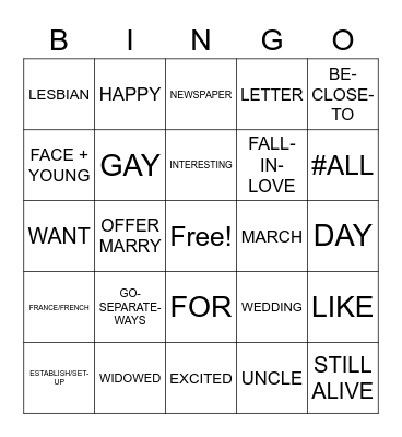 SN, UNIT 4 Bingo Card