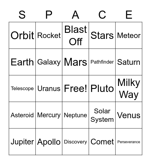 Beeko's Birthday Bingo Card