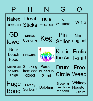 Phingo @ Day AC '21 Bingo Card