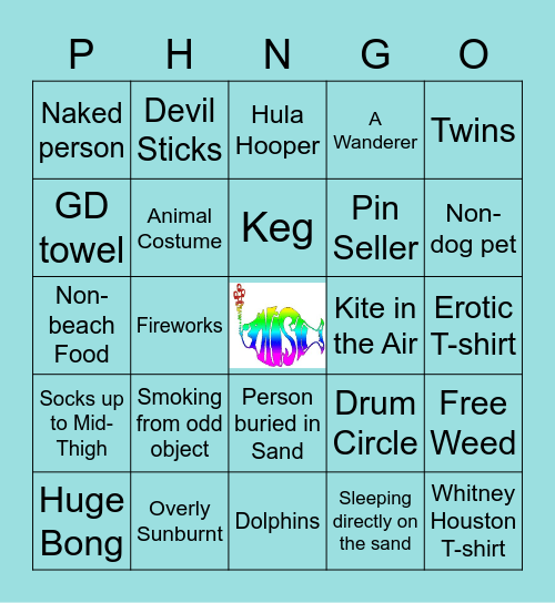 Phingo @ Day AC '21 Bingo Card