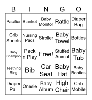 Little Pumpkin Bingo Card