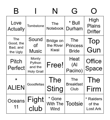 Contracts Leadership Offsite Bingo Card