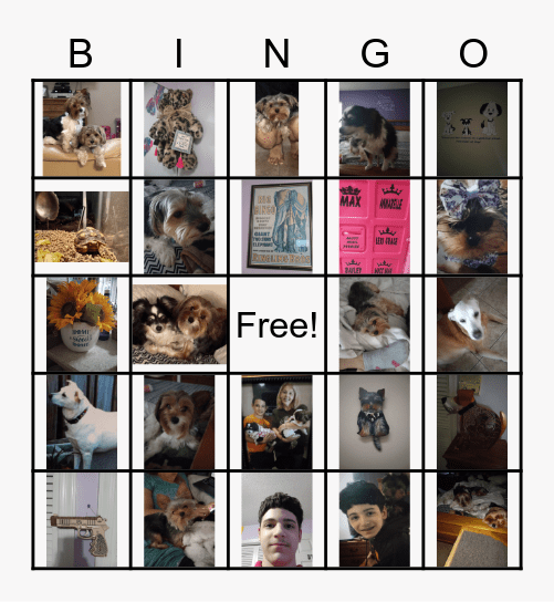 Martinez Bingo Card