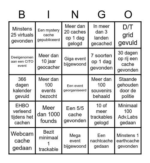 Celebration  Bingo Card