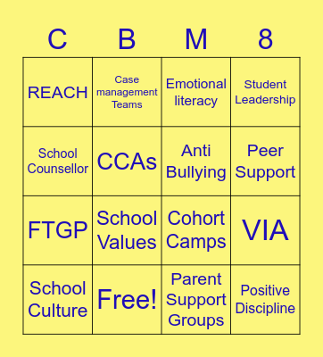 N4 SWB Bingo Card