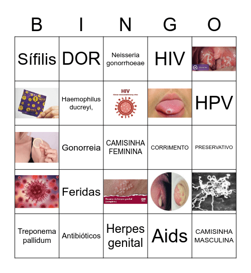 ISTs Bingo Card