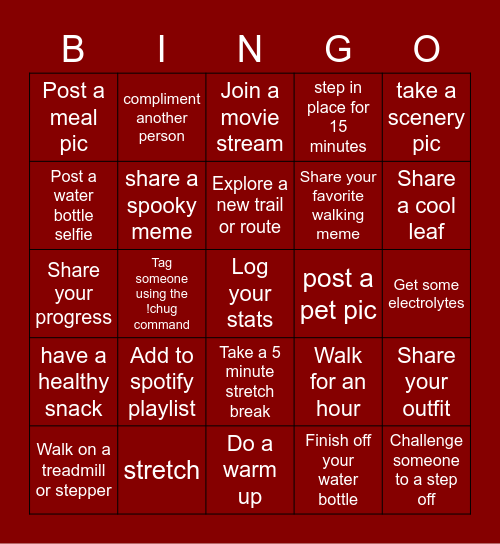 SPOOKY ULTRA BINGO Card