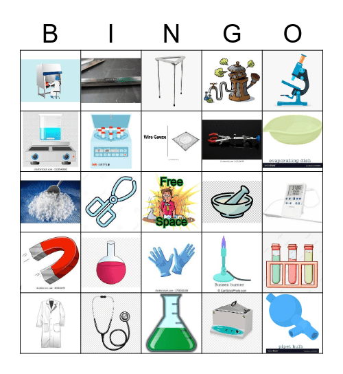 Lab Stuff...Remember to contact the "BINGO BASE" as soon as you BINGO by getting 5 in a row either HORIZONTALLY, VERTICALLY, OR DIAGONALLY!!!! GOOD LUCK!!!! Bingo Card