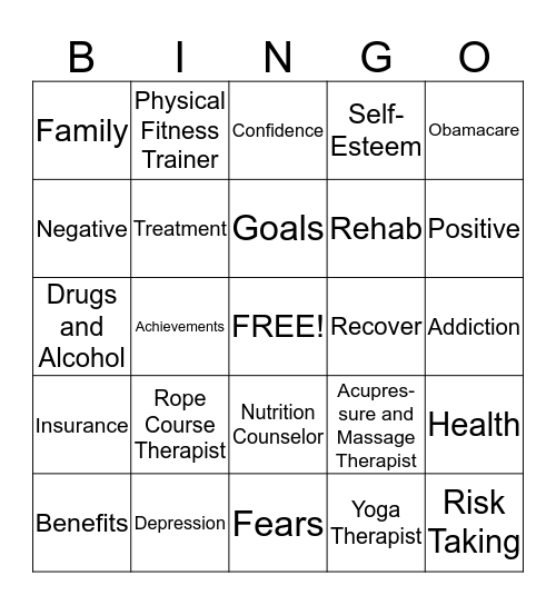 Passages Malibu Bingo Card