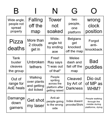 Savage with the Boys memes Bingo Card