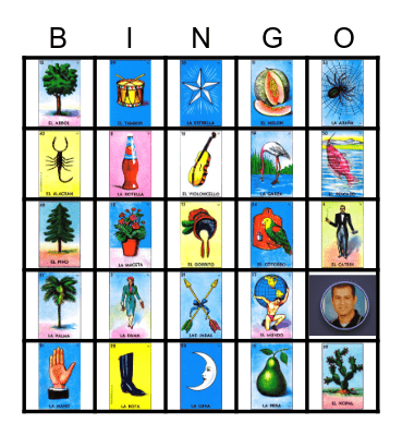 Loteria IDCP Bingo Card