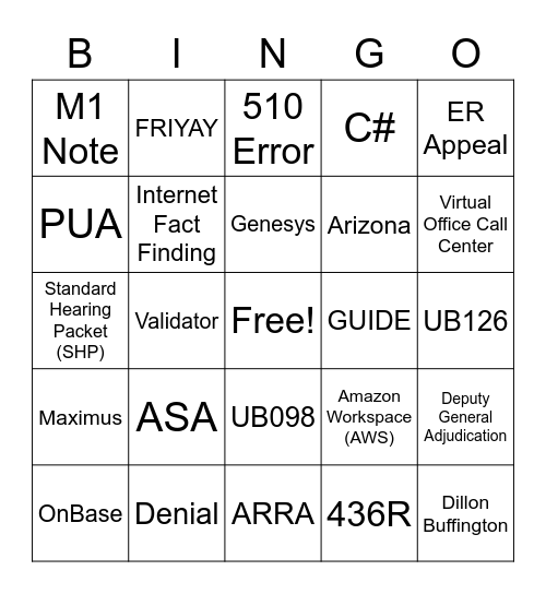 Charlie's Super Fun BINGO! Bingo Card