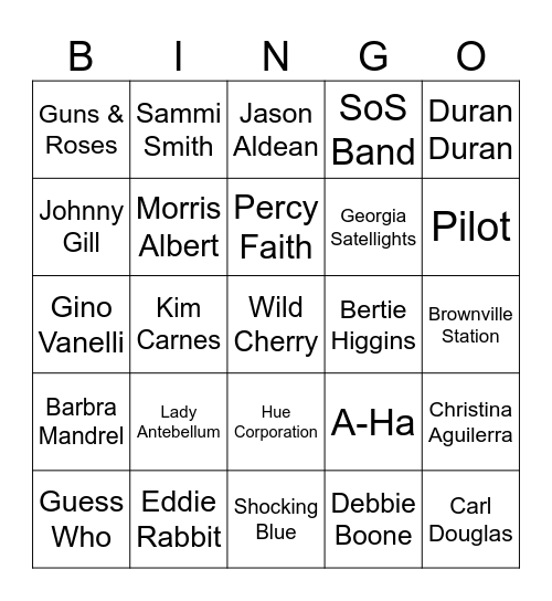 MB 2 Bingo Card