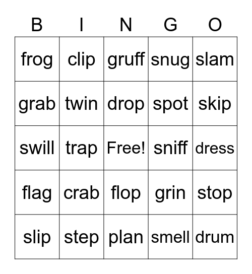 Unit 9 Initial Code Bingo Card