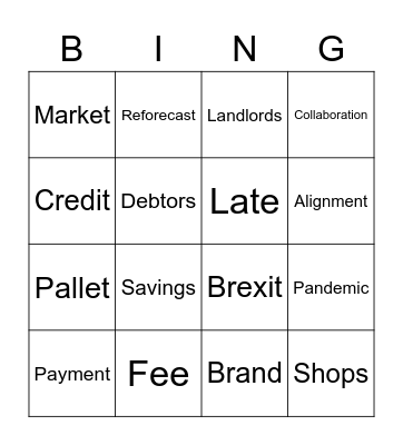 Fi-Vengers Bingo Card
