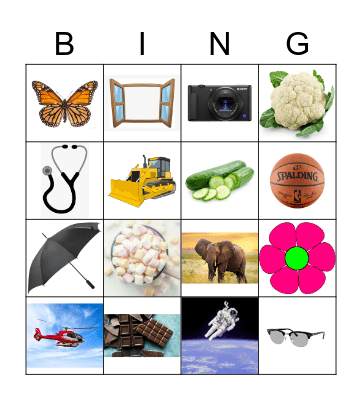 LSVT Bingo Card