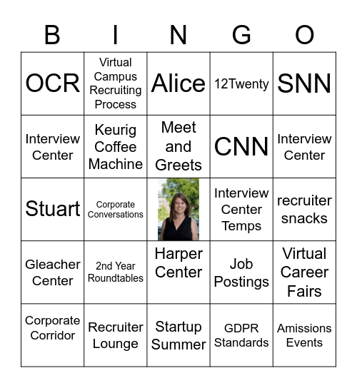 JC Bingo 2 Bingo Card