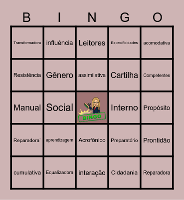 Aula 2 Bingo Card
