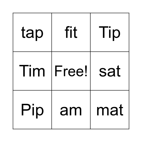 LLLL Stage 1 Bingo Card