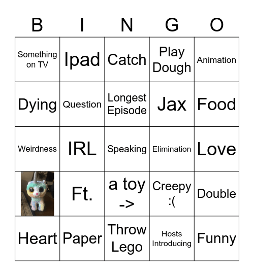 BFLA Bingo Card