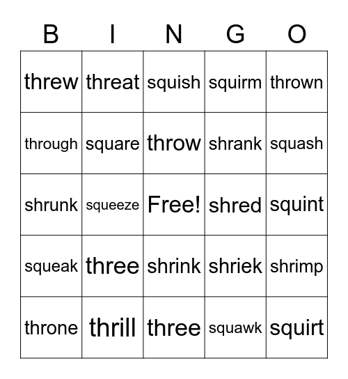 Alan's Sort #38 Bingo Card