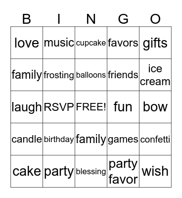 MAMIE & CO. Bingo Card
