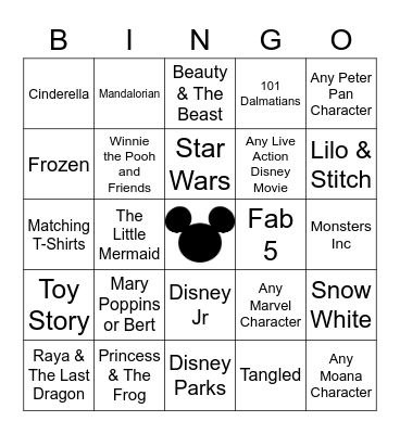 Boo Bash BINGO Card