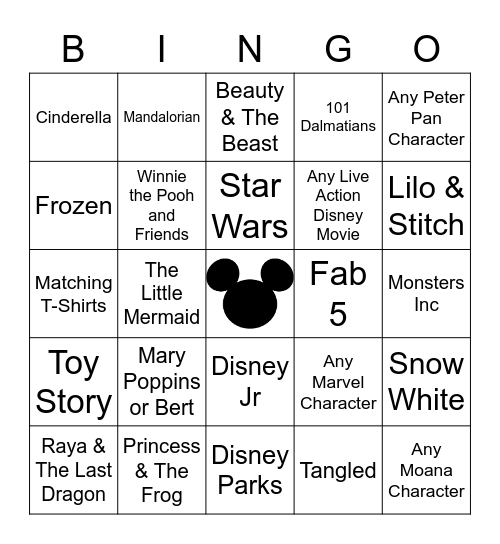 Boo Bash BINGO Card