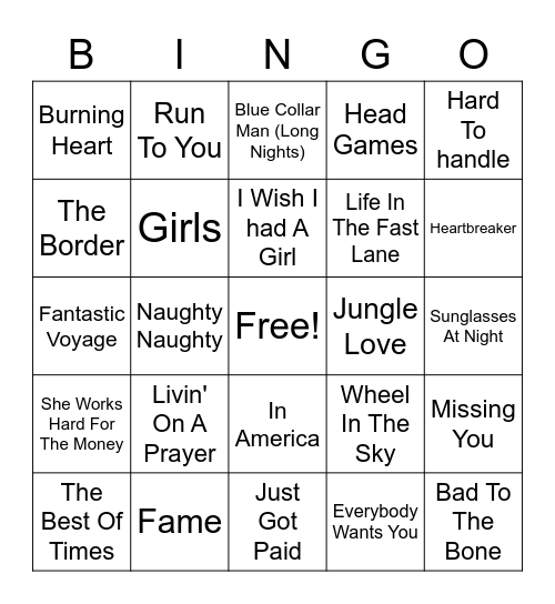 Misc. Beef's #3 Bingo Card