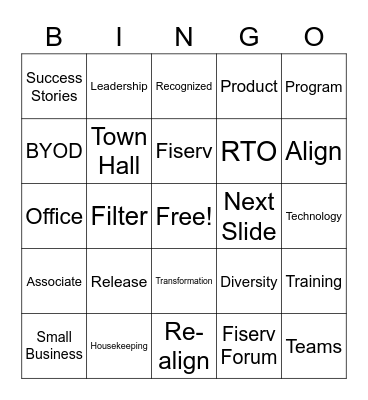 DS Associate Update Bingo 081921 Bingo Card