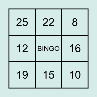 Segurança do paciente Bingo Card
