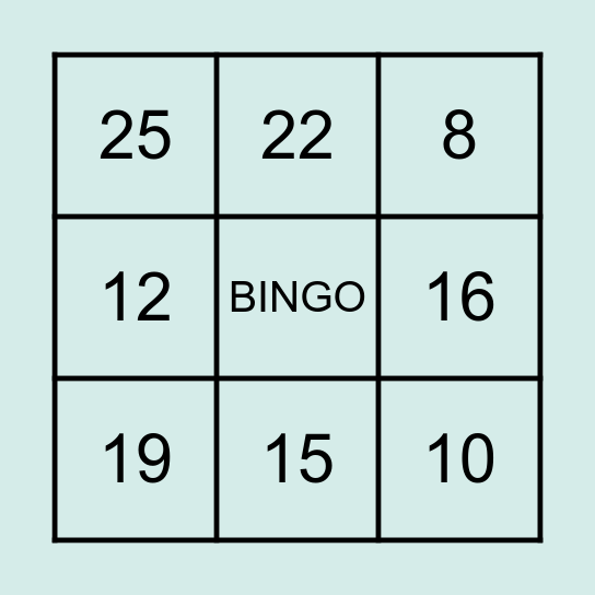 Segurança do paciente Bingo Card