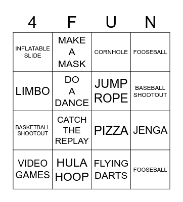 BACK TO SCHOOL CELEBRATION Bingo Card