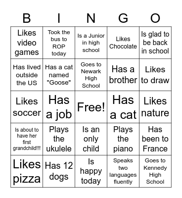 CEA Bingo EXTRAVAGANZA!! Bingo Card