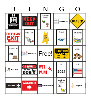 Week 3 - Bingo Card