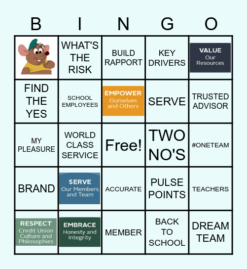 MADISON BINGO Card