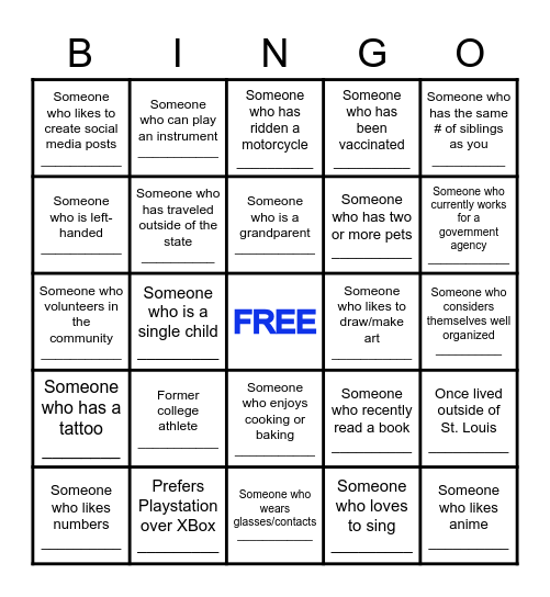 Beyond the Badge Bingo Card