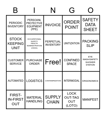 MDO FINAL Bingo Card