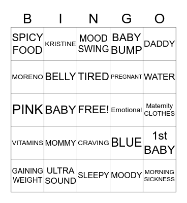 M&K REVEAL BINGO Card
