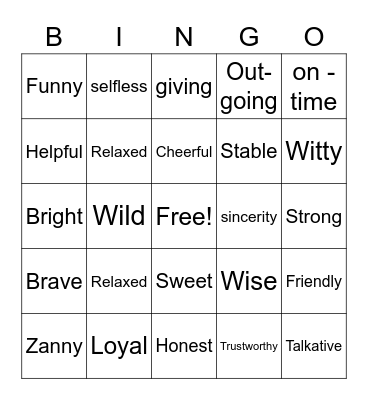 Autograph BINGO Card