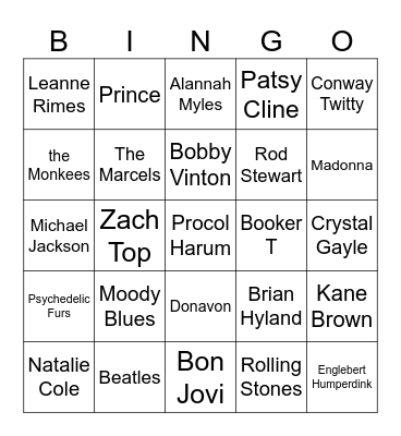 Color Bingo new 2026 Bingo Card