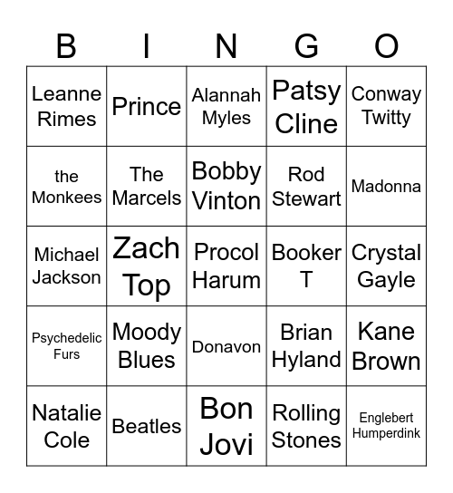 Color Bingo new 2026 Bingo Card