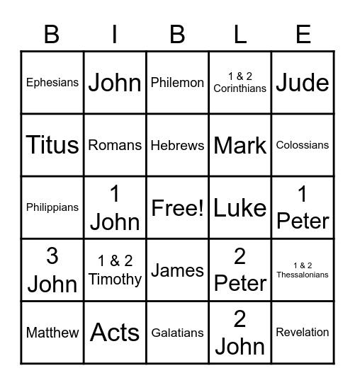 GREEK SCRIPTURES Bingo Card