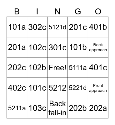 Lily Haskett Bingo Card