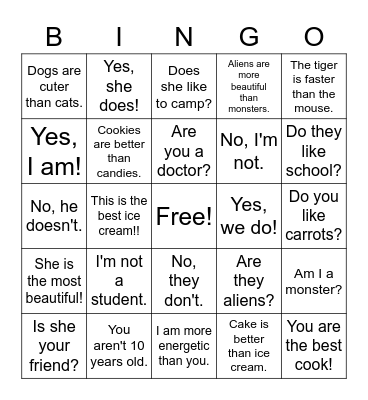 This Week Bingo Card
